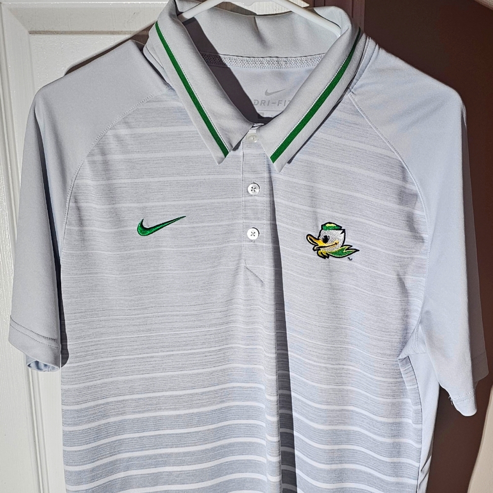 Nike Oregon Duck golf polo M